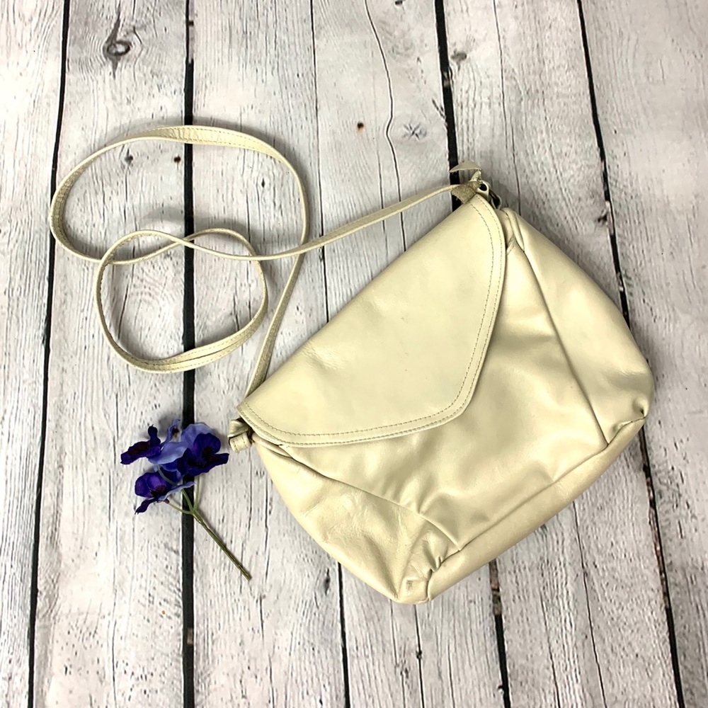 Unbranded Women’s Beige Leather Crossbody